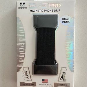 Premium Phone Strap - Magnetic Mount and Kickstand for Smartphone & Tablet